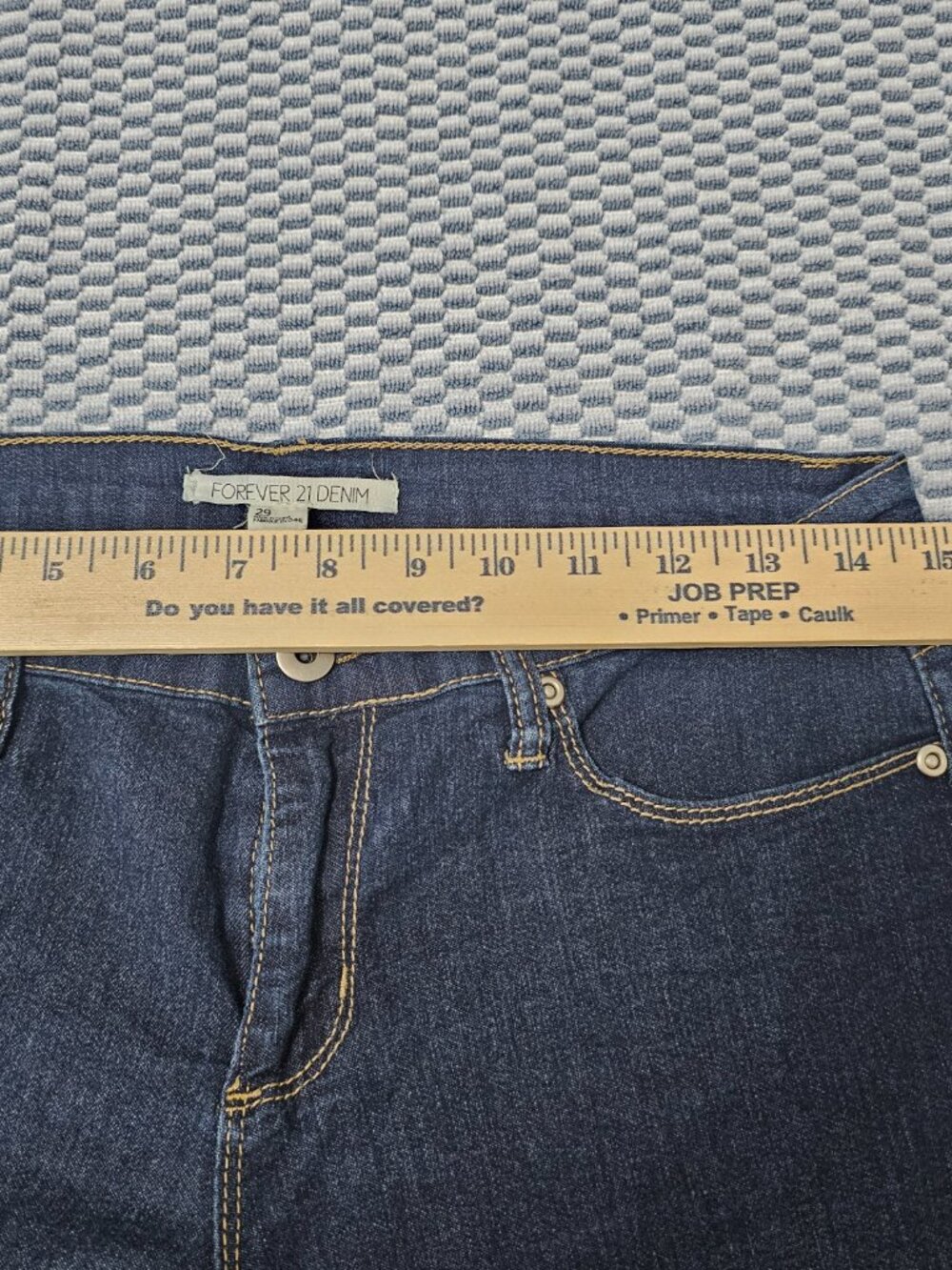 Forever 21 Dark Wash Denim Slim Fit Women's Jeans- Size 29 - Picture 4 of 7